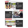 UNI-T Clamp Meter UT210E UT210D UT204 PLUS Current Pliers Hook Ammeter Digital Multimeter Professional Electrical Multi Tester