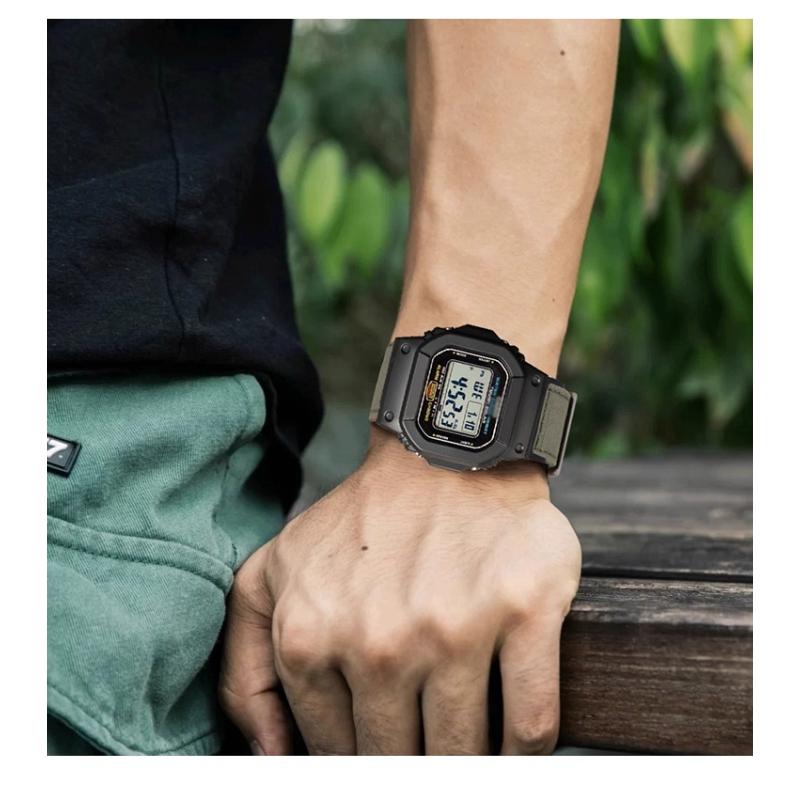 16mm Soft Bracelet for Casio G-SHOCK Canvas Watch Strap DW-5600BBN GW-M5610 GA100/110 22mm Nylon Watch Band