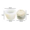 For Fun Heart Cake Shaped Candle Silicone Mold DIY Handmade Soap Plaster Aromatherapy Candle Cake Decoration Mold Gift Making