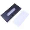 S Car Tissue Box Pu Leather Car Sunshade Plate Tissue Box With Tissue Universal Auto Interior Storage Decoration Accessories