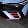 For Hyundai Elantra CN7 N / CN7 N-line 2024 2025 Red Exterior Style Front Bumper Side Anti Collision Front Lip Decoration Stripe