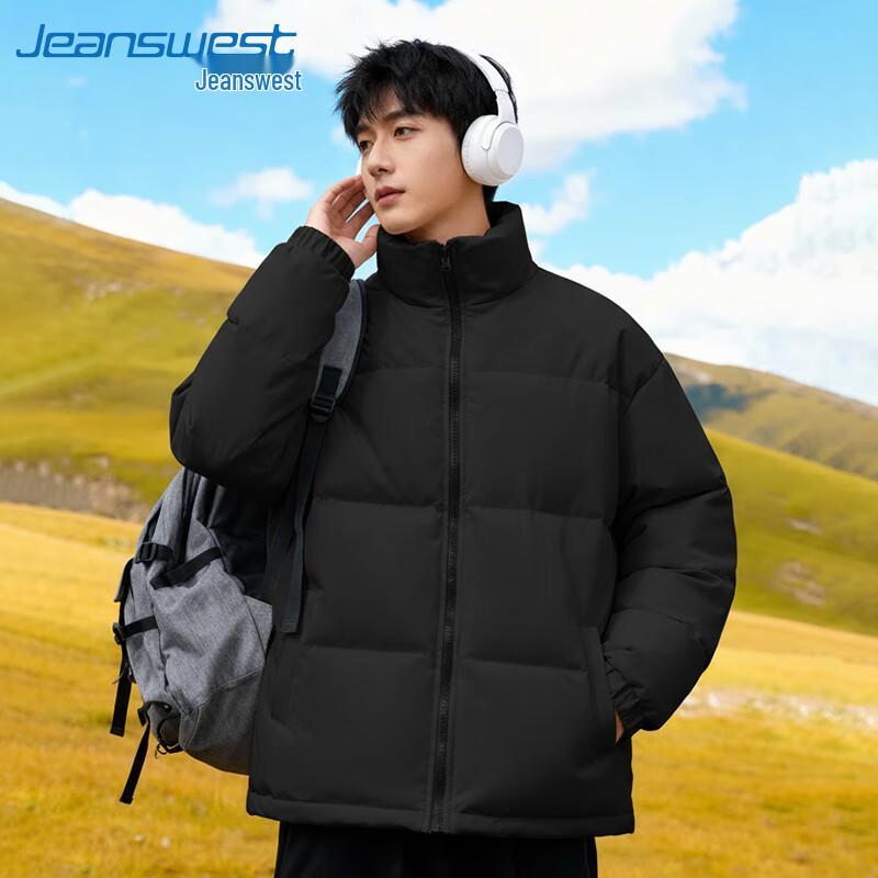 Мужская зимняя куртка Jeanswest с плюшевой подкладкой, свободного кроя M