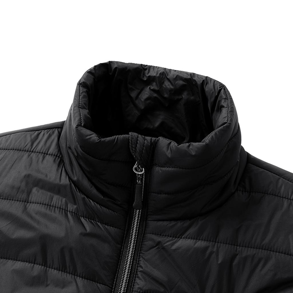 Ležérní pánská vesta Pánská volná a zimní teplá péřová bavlněná vesta Kabát