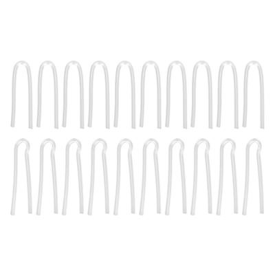 10PCS BTE Pré-formado Tubo de Som Silicone Substituição Acessório Auxílio de Som Tubo de Substituição