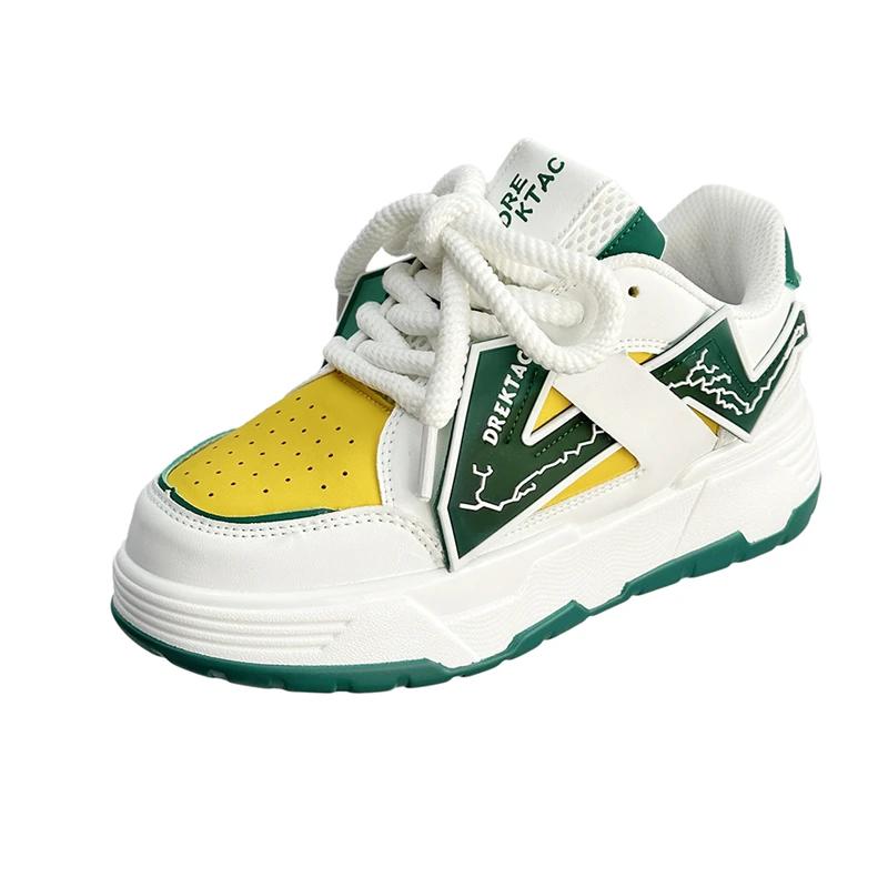 

2025 Мода Оригинальные Мужские Кроссовки Пары Платформа Обувь для Скейтборда Размер 36-44 Высококачественная Женская Спортивная Обувь Массивные Кроссовки 39