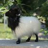 Lifelike Cute Goat Statue Indoor Outdoor Garden Ornament Prop Model Figure Garden Supplies