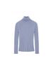 SALAD BAGUNI Polo Neck Ribbed Pullover - Purple