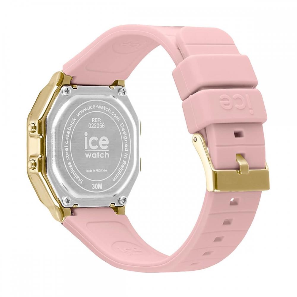 Autorisierter Distributor [Ice Watch] Ice Watch Digital Damen 022056 Ice Digit ICE Digit Brush Pink Small