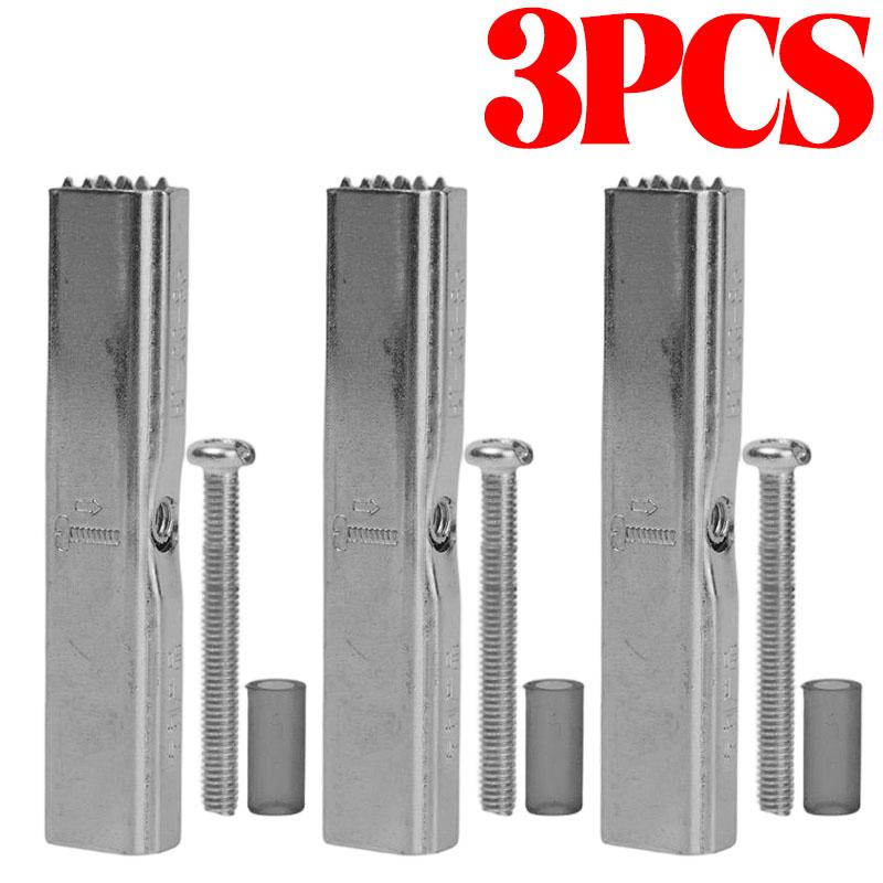 12/1PCS Dark Box Repair Screw Fix Tool 86type Wall Mount Electrical Plug Switch Outlet Socket Back Cassette Replacement Clip Kit