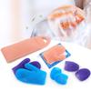 Exfoliating Shower Glove With Colorful Honeycomb Weave And TPU High Elasticity Antibacterial Material Gentle Safe And Durable