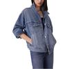 Levis Casual Comfortable Simple Versatile Single-Breasted Long Sleeve Denim Jacket Women jackets 0052P-0000