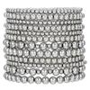 Handmade Geometric Ccb Beaded Bracelet Set For Women With Stretch Fit Perfect For Beach And Casual Wear
