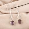 Ametrine Gemstone 925 Sterling Silver Jewelry Handmade Earrings 1.76" For Gift EE-171-29