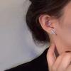 BELLA BOX Niche Cross X Stud Earrings For Women Foreign Style Design High-grade Sense Of Daily Commuting Fashion Earrings