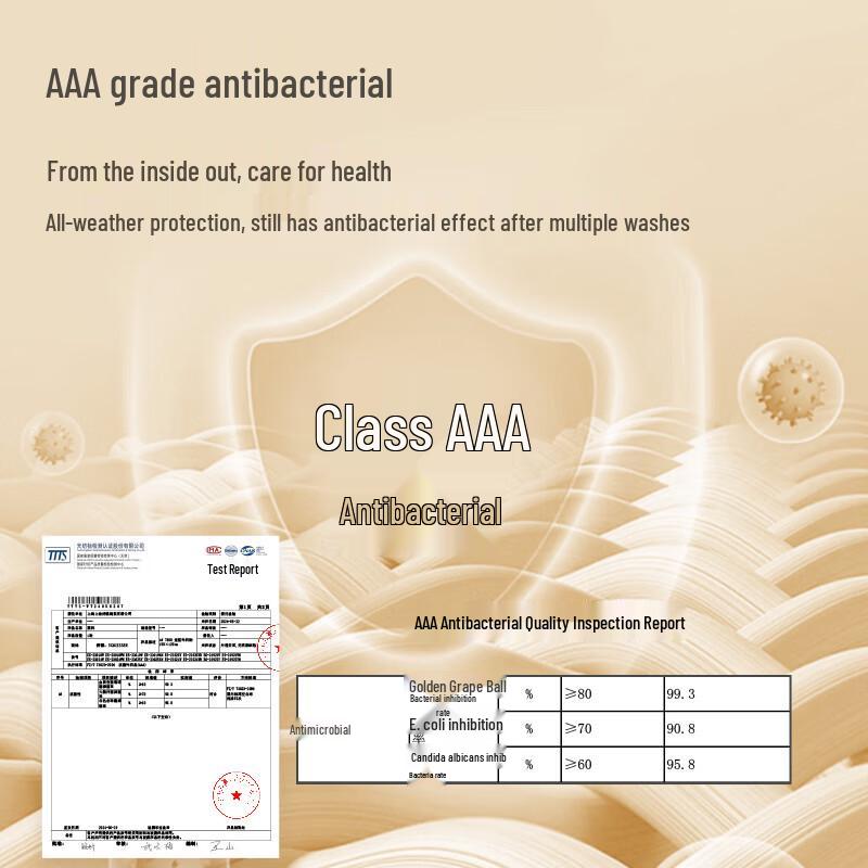 Shuya Men's 3A Anti-bacterial Thermal Underwear Set