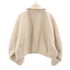 SNIDEL Wool-like short length Jacket F Ivory Women Used