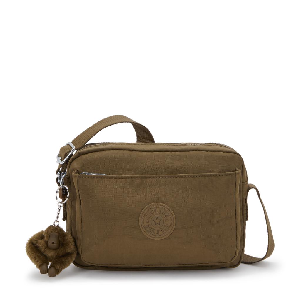 Kipling Crossbody Bag Avanu M Smooth Khaki