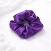 Silk Scrunchie Mulberry 6A Purple XL Large Premium