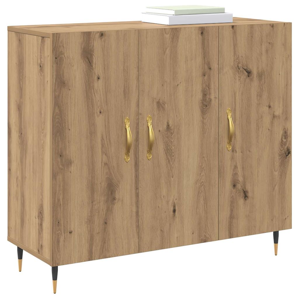 Sideboard Artisan Oak 90 X 34 X 80 Cm Particleboard