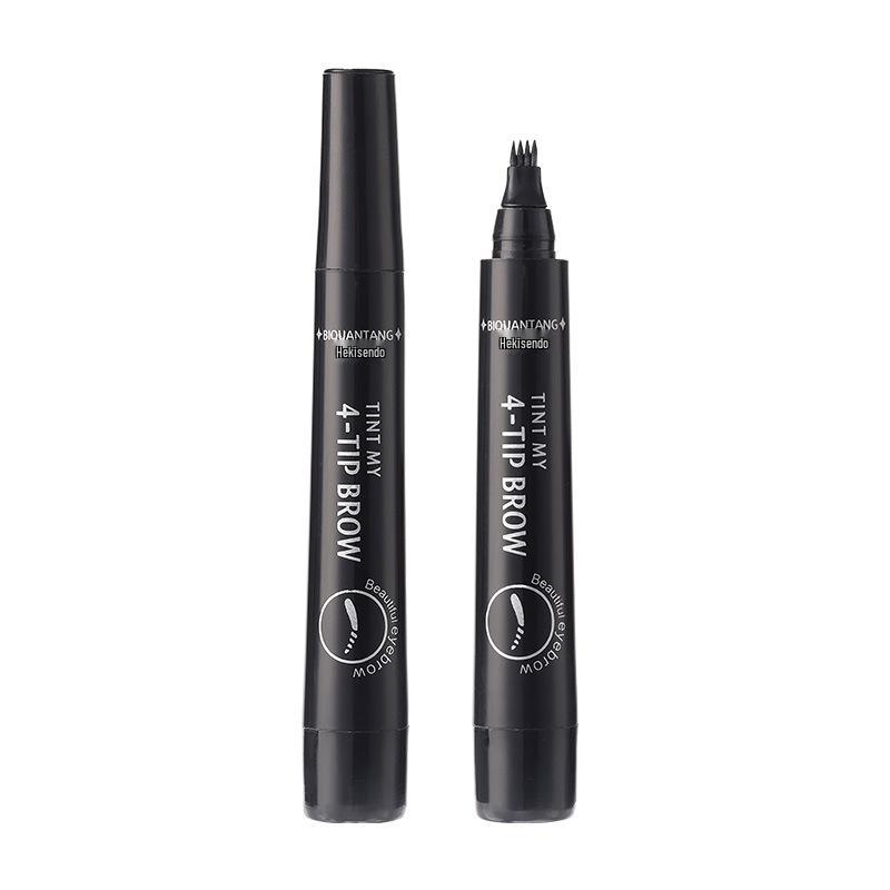 Waterproof Four-Pronged Eyebrow Pencil: Realistic, Natural Strokes with Sweat-Proof Formula