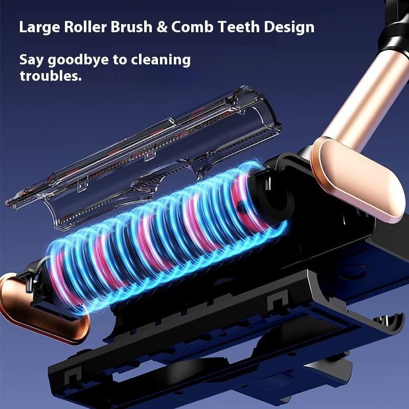 Cordless Vacuum Sweeper Mop 3-in-1 24V Stick Vacuum Cleaner 180W 18-30min Run Time for Carpet Hard Floor Home Use