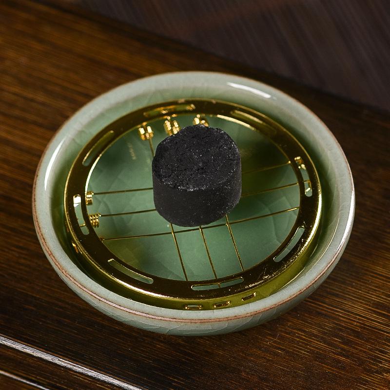 Celadon Charcoal Longquan Ceramic Dish: Seasoning, Sauce, Incense, Charcoal Stand, Vinegar, Ink Dish.