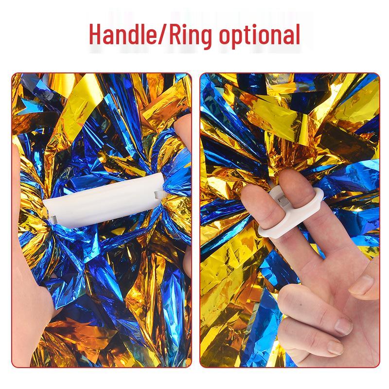 Cheerleading Hand Flower Pom Poms for Dance and Performance