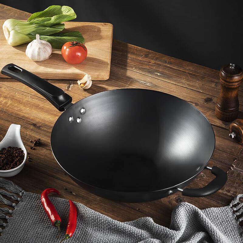 Meichu Wrought Iron Stir-fry Wok