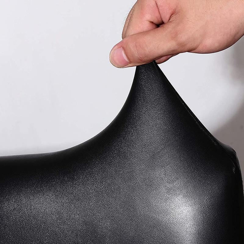 PU Leather Massage Table Cover Protector Wipeable Massage Table Cover Fitted Replacement Sheet Cover for Massage Bed/Spa Bed colore grigio chiaro