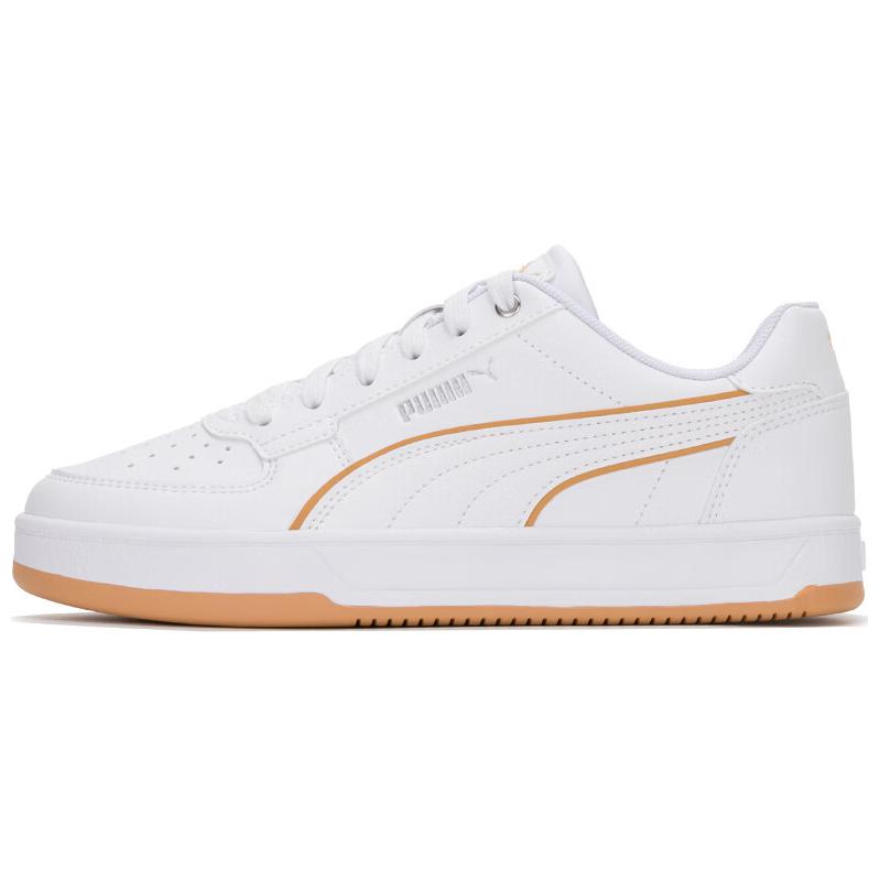 New PUMA Caven 2.0 Low Top Casual Shoes Unisex White Brown 400485-01