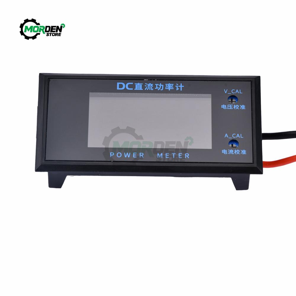 LCD Digital Voltmeter Ammeter Wattmeter Voltage Current Power Meter Volt Detector Tester Monitor DC 1-111V 1-1111W
