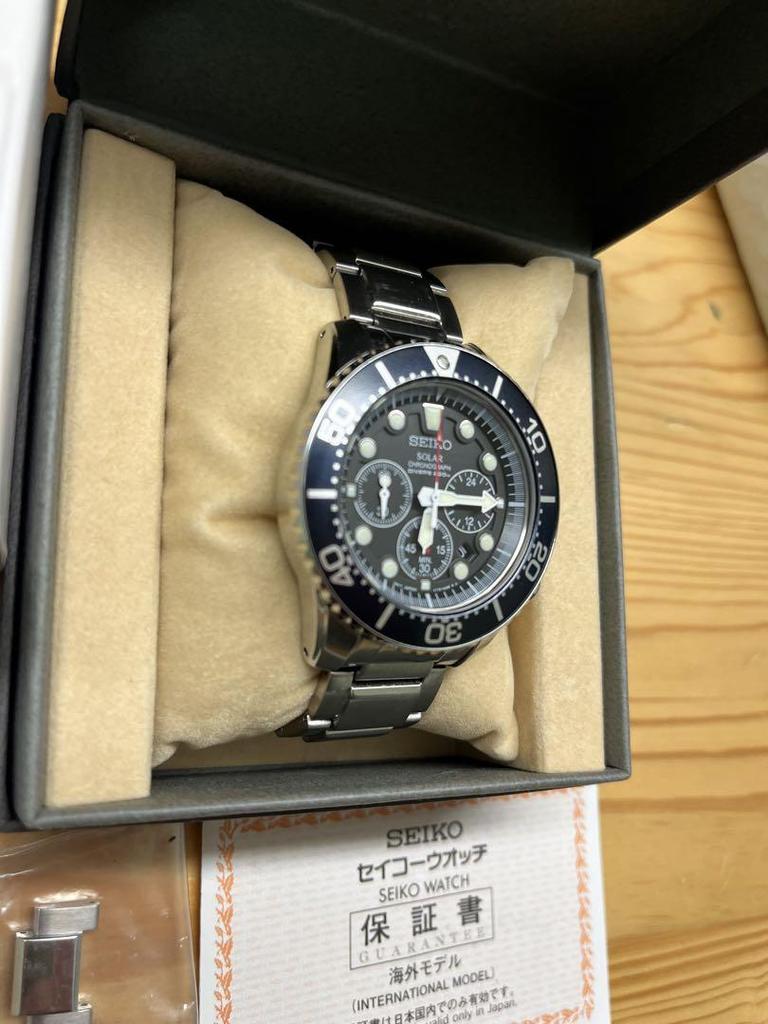[USED] SEIKO V175-0AD0 Seiko Prospex Chronograph
