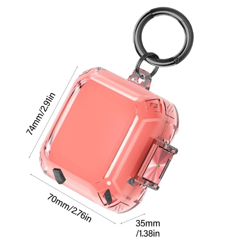 High Transparency TPU Cover For FitPro Wireless Earphones Case Featuring AntiDrop Protections Perfectly Fit Design Bag