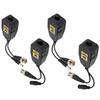 4 PCS Anti Thunder Video Balun Transceiver  Household Use