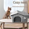 Pet Shelter House Air Conditioned Cooling House with Water Resistant Layer And Insulation Design for Dog Cats