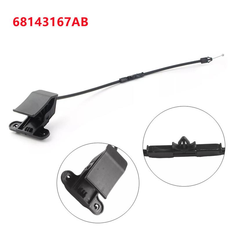 68143167AB For Jeep For Cherokee 2014-2018 LHD Reliable Outside Hood Mounted Release Cable Handle Car Accessories