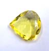 95.90 Carat Exclusive Quality EGL Pear Shape Certified Yellow Citrine Lab Created Gemstone SN393