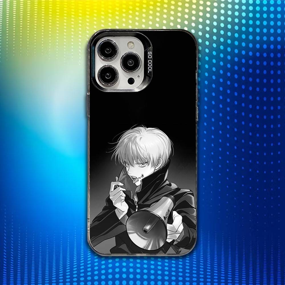 Anime T-Toge Inumaki Phone Case For iPhone 16,15,14,13,12,11,Mini,Pro,SE,MAX White Matte Shockproof Cover