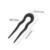 Elegant Chinese-style U-shaped Hairpin Simple Bun Hair Clip Hairpin Headwear