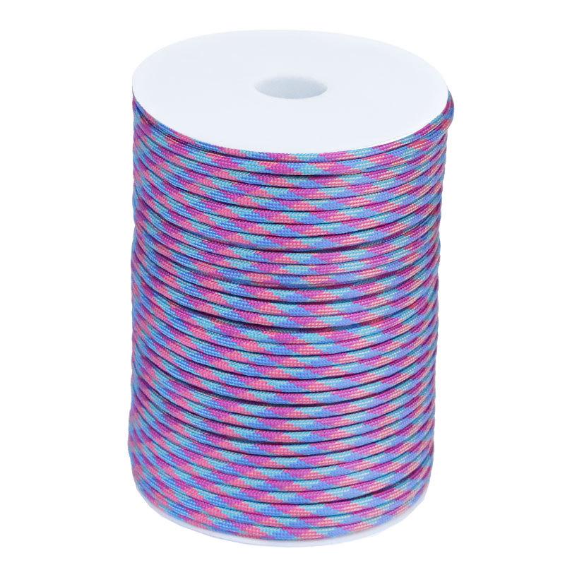 Paracord Exterior 100m 7 Miezuri 4mm: Ideal pentru Pasionații Militari și Brățări de Supraviețuire