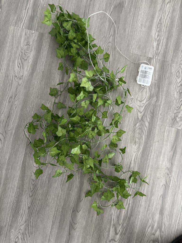 12m Simulated Tree Light, Green Maple Leaf Vines, Dining Room Decorative Light