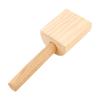 Portable Mud Hammer with Handle Mud Molding Tool Clay Clapper Clay Paddle Hammer  DIY Crafts