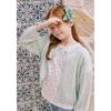 The Coffee Bean   Tea Leaf Mint Knit Cardigan Bz32ck02mt