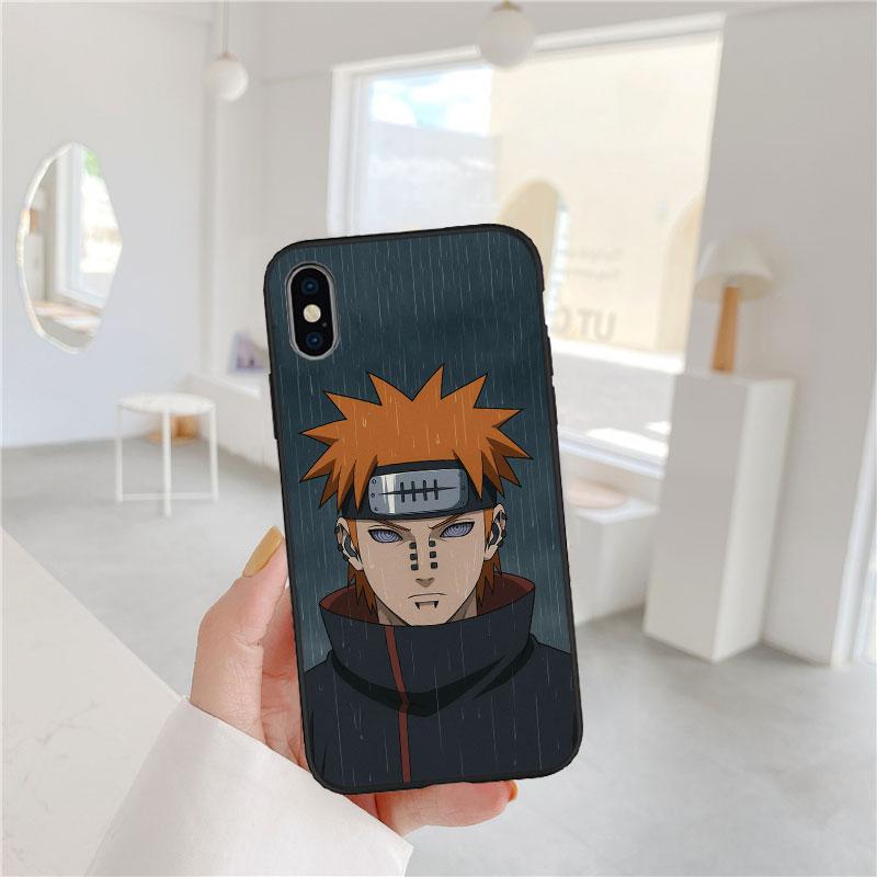 LO80 Pain Akatsuki NARUTO Soft Shell Phone Case for Redmi Note 13 14 Pro+ Plus A3 A3X 13X 13C 13R 14S 14C 14R