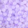 50pcs 8mm Glass Imitation Jade Bead Gradient Double Color Round Bead Handmade DIY Bracelet Necklace Jewelry Making Loose Bead Ma