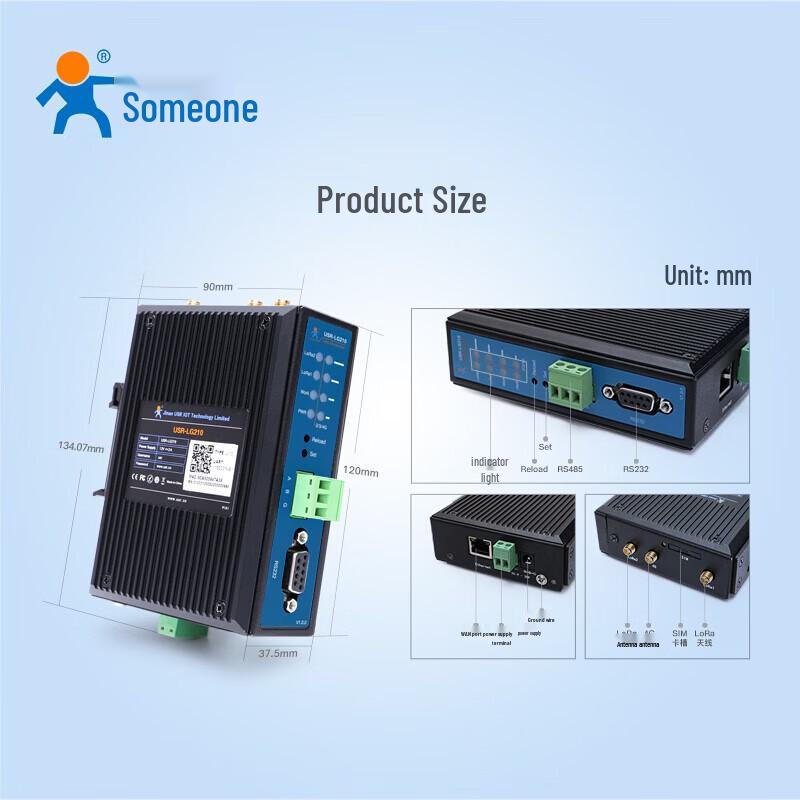 YouRen LoRa Wireless Edge Computing Gateway