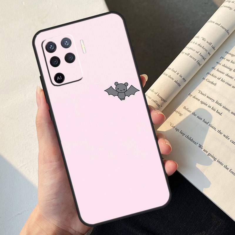 Halloween Bat Case For Oppo A5 Pro A15 A16 A17 A57 A77 A94 A74 A54 A76 A96 A40 A60 A80 A18 A38 A58 A78 A98