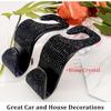 2 Pack Car Hooks,  New Bling Rhinestones Crystal Hooks Car Decorations Auto Seat Back Organizers Strong and Durable Backseat Hanger Storage Universal