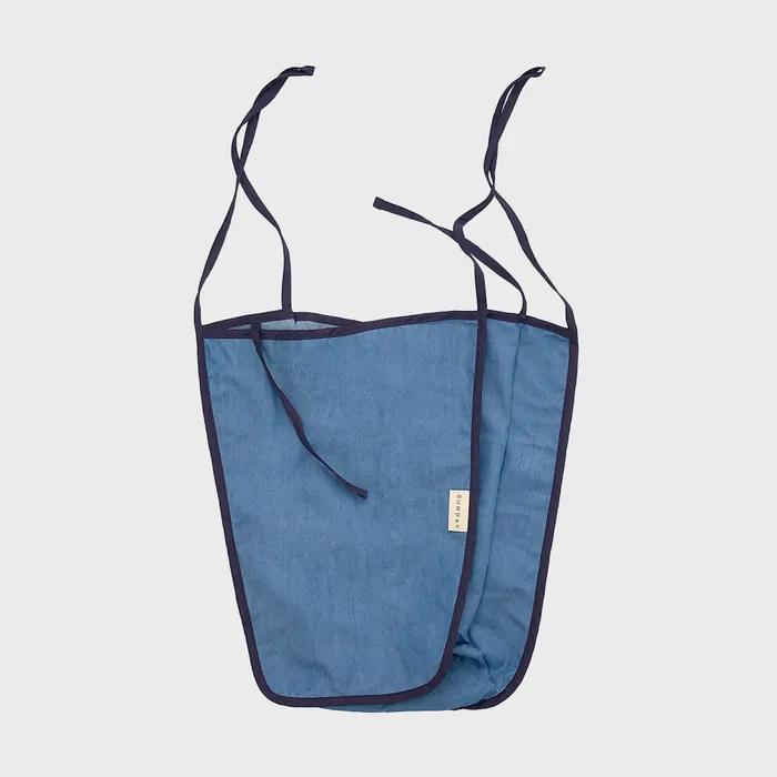 Safe Sunday Strap Shoulder Bag M (Denim Blue/Purple)