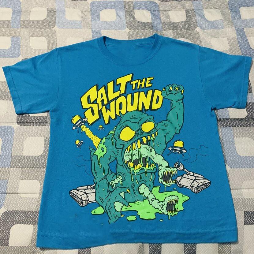 Salt the Wound Band Tour Gift For Fan Full Size S to 5XL Blue T-shirt Unisex T-Shirt M